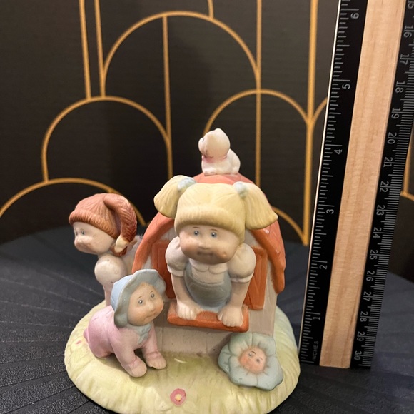 80s Cabbage Patch Signed Ceramic Figurine - Picture 6 of 8